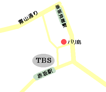 赤坂周辺地図